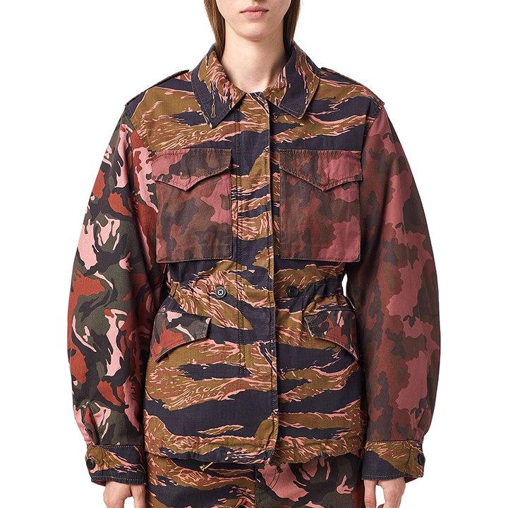 DIESEL ディーゼル ミリタリーブルゾン ジャケット レディース DIESEL ディーゼル ミリタリーブルゾン ジャケット レディース