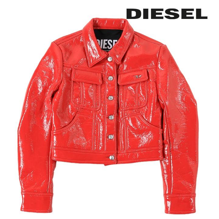 DIESEL ディーゼル ブルゾンジャケット レディース 光沢 DIESEL ディーゼル ブルゾンジャケット レディース 光沢
