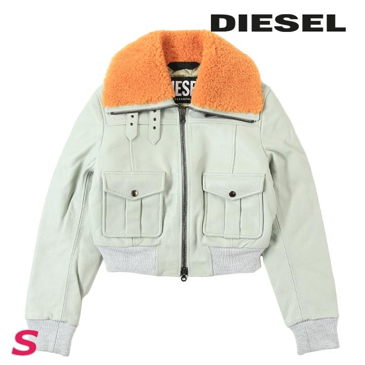 DIESEL ディーゼル レザージャケット レディース 牛革 本革 シープ
