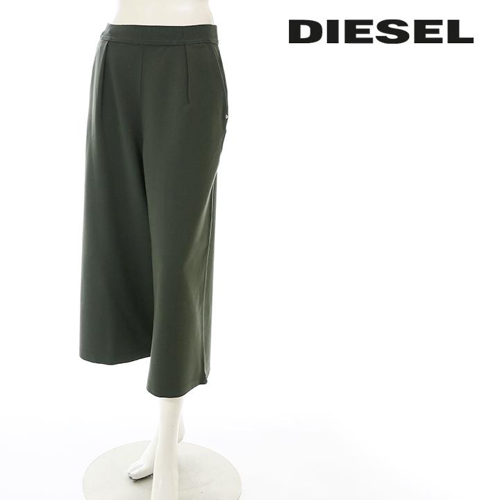 ディーゼル DIESEL ガウチョパンツ レディース ウエストゴム 