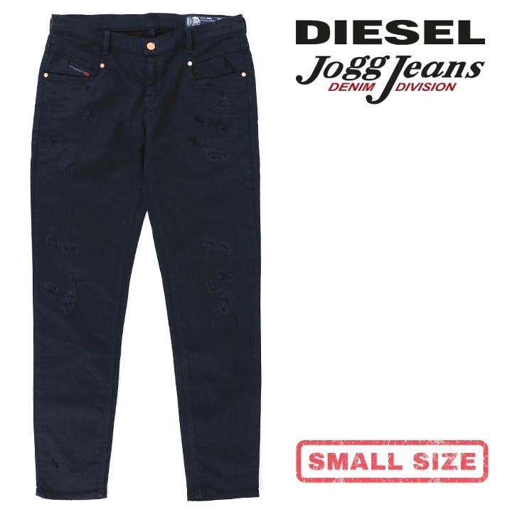 ディーゼル Diesel ジョグジーンズ デニム パンツ レディース クラッシュダメージ加工 微ストレッチ スリムストレート スウェットデニム Belthy Ne Die L P B4 977 買っciao トゥット トゥット 通販 Yahoo ショッピング