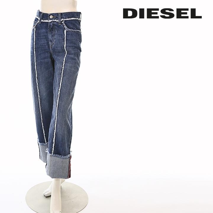 ディーゼル DIESEL ジーンズ デニム パンツ レディース ロールアップ フリンジライン レギュラーストレート ワイド WIDEE-F :  die-l-p-b8-017 : 買っCiao!トゥット トゥット - 通販 - Yahoo!ショッピング