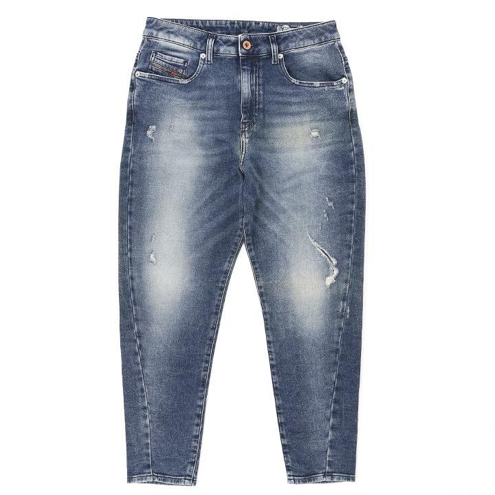 DIESEL ダメージ加工 ジョグ ジーンズ 32 スウェット デニム パンツ DIESEL ディーゼル ジョグジーンズ メンズ JOGG JEANS KROOLEY