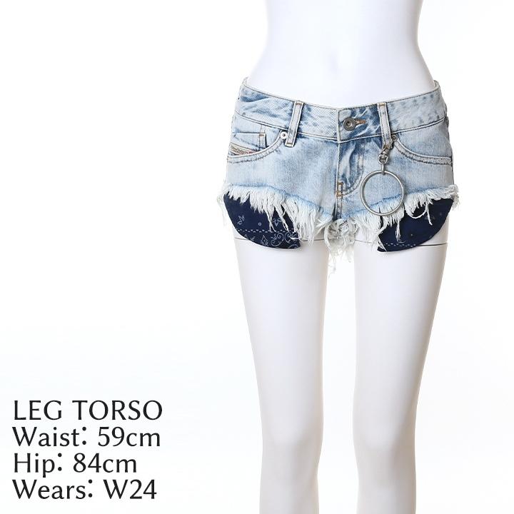 DIESEL ディーゼル デニムショートパンツ ホットパンツ