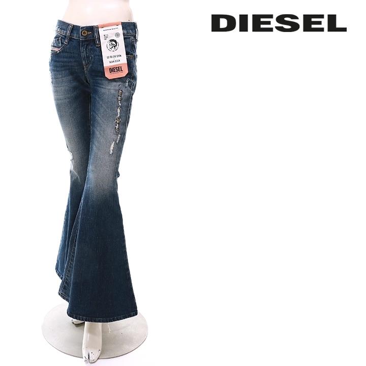 ディーゼル DIESEL ジーンズ デニム パンツ レディース ダメージ加工  