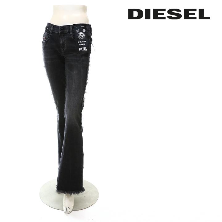 DIESEL（ディーゼル） ジーンズ デニム パンツ レディース 裾カット 