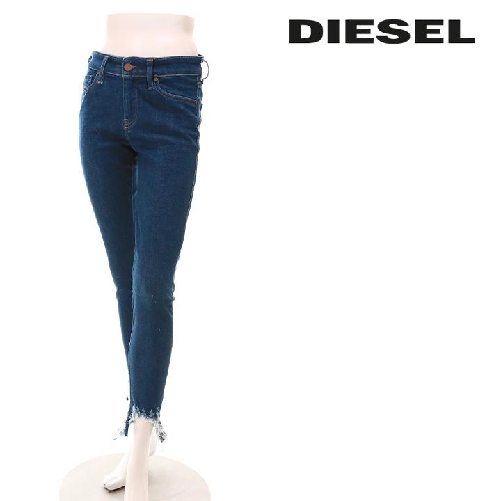 ディーゼル DIESEL ジーンズ デニム パンツ レディース 裾クラッシュ