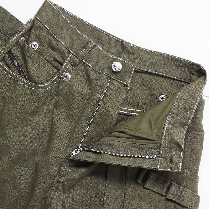 ディーゼル DIESEL ワイドレッグパンツ レディース デタッチャブル
