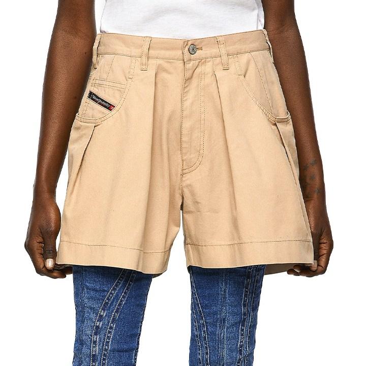 c‼️DIESEL  ディーゼル　ショートパンツ DIESEL】 Shorts in coated Track Denim D-Boxy-S Track (DIESEL