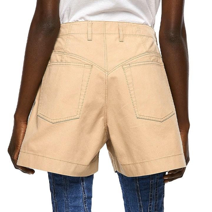 DIESEL ディーゼル タックショートパンツ レディース コットン