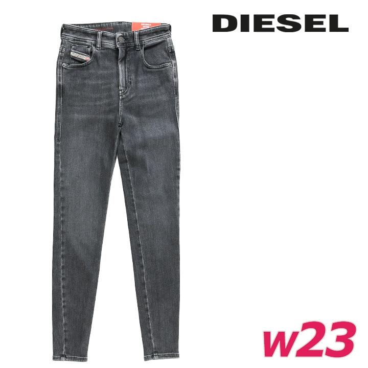 DIESEL（ディーゼル） ジーンズ ブラックデニム パンツ レディース 