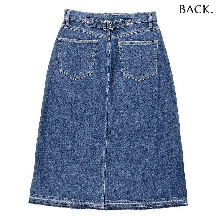 DIESEL ディーゼル デニムスカート レディース 裾カットオフ