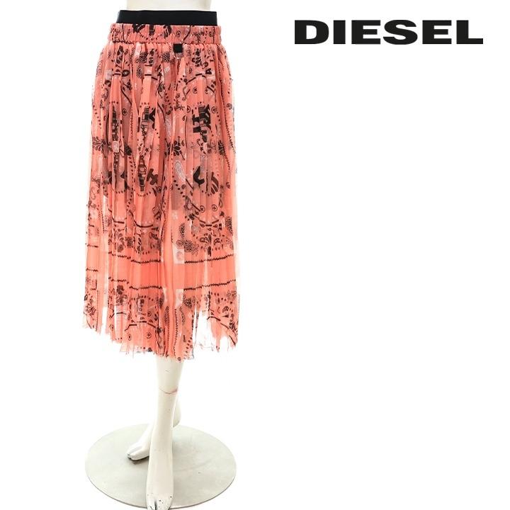 DIESEL ディーゼル ジョーゼットプリーツスカート レディース DIESEL ディーゼル ジョーゼットプリーツスカート レディース