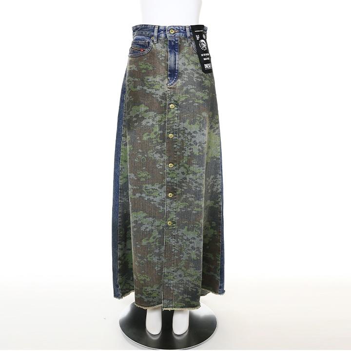DIESEL ディーゼル デニムロングスカート レディース DIESEL ディーゼル デニムロングスカート レディース