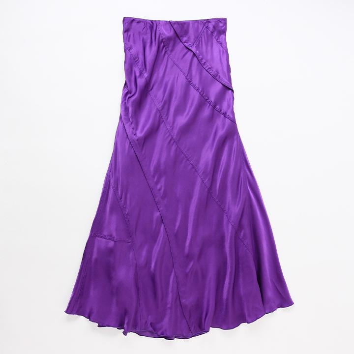 DIESEL ディーゼル ロングフレアスカート レディース ウエスト