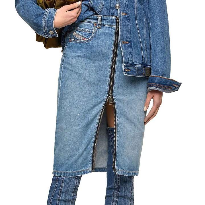 DIESEL ディーゼル デニムペンシルスカート レディース