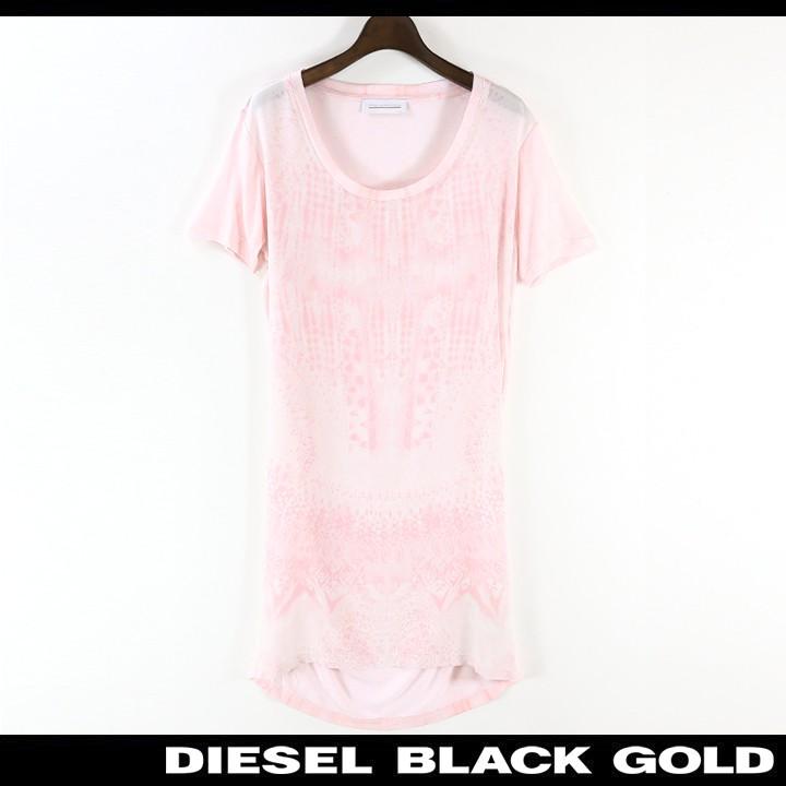 ディーゼルブラックゴールド Diesel Black Gold ワンピース レディース 半袖 薄手 シルク切替 Tシャツ Dleong Die L T 80 542 買っciao トゥット トゥット 通販 Yahoo ショッピング