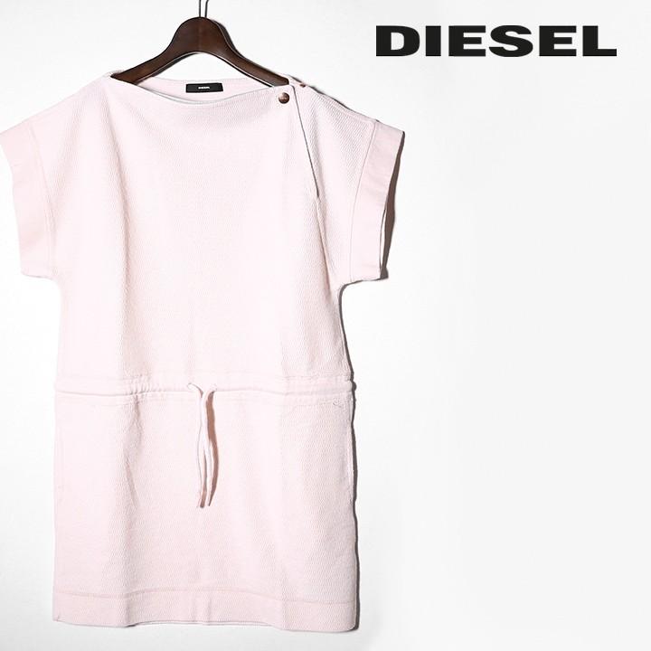 ディーゼル Diesel ワンピース レディース ボートネック リブ編み シャンブレー切替 コットン D Brenda Die L T 265 買っciao トゥット トゥット 通販 Yahoo ショッピング