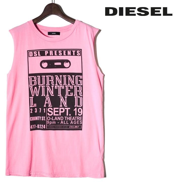 DIESEL（ディーゼル） ノースリーブTシャツ カットソー レディース 