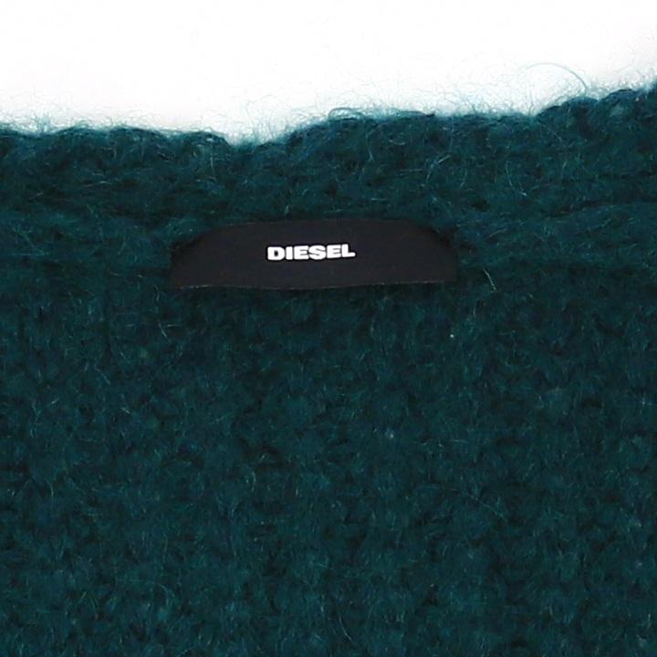 DIESEL（ディーゼル） ロングニットカーディガン レディース モヘア混 
