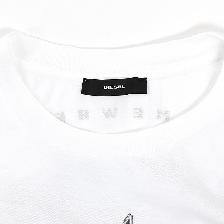 DIESEL ディーゼル タンクトップ レディース プリント ラウンドネック カットオフ ノースリーブカットソー T-SOLARI-H ...
