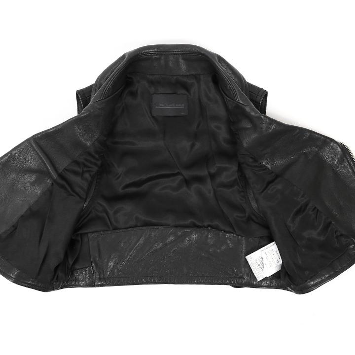 DIESEL BLACK GOLD ブラック ベスト DIESEL BLACK GOLD ディーゼルブラックゴールド レザーベスト