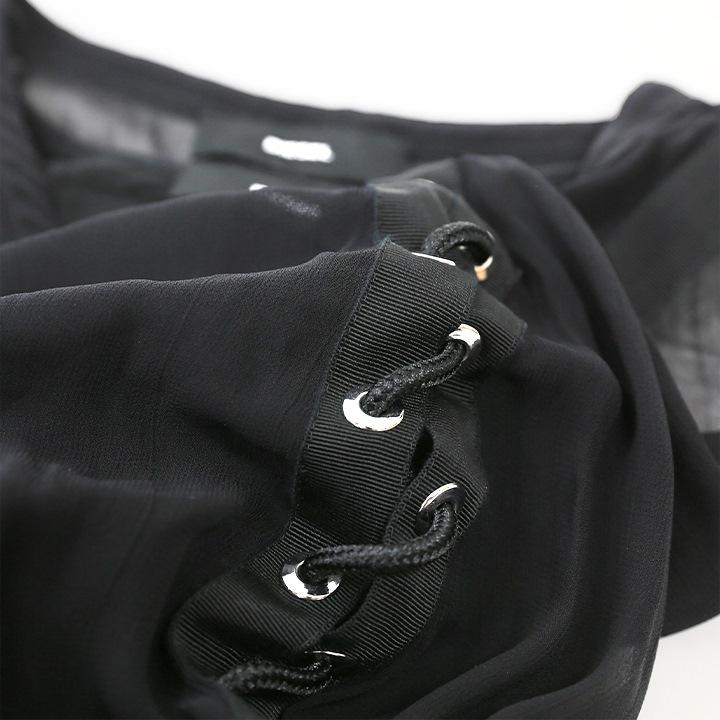 DIESEL ディーゼル　レディース ミニノースリーブワンピース レースアップ DIESEL ディーゼル レディース ミニノースリーブワンピース