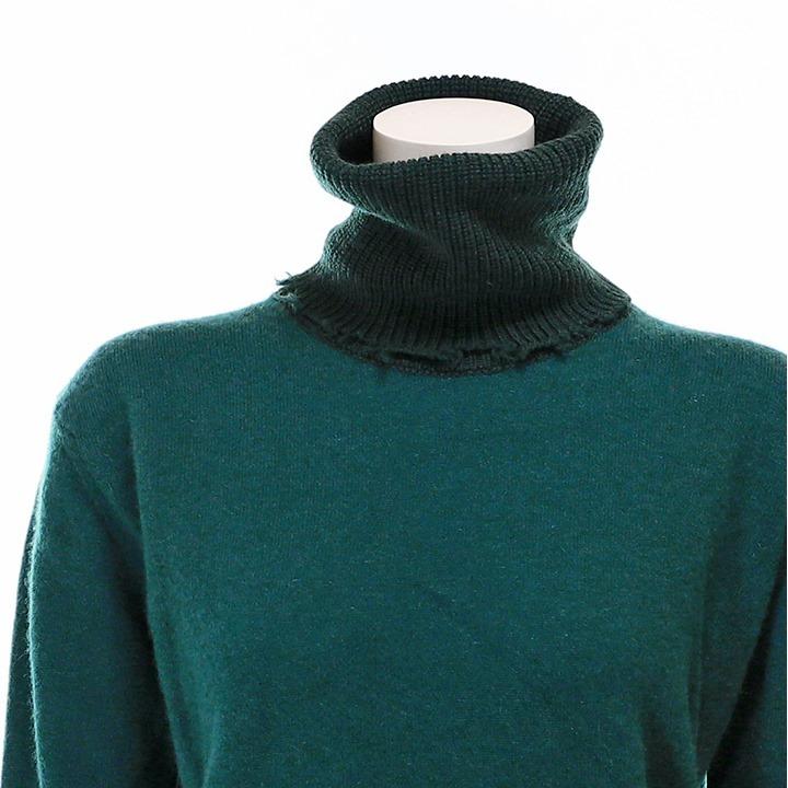 DIESEL ディーゼル 長袖ニットセーター レディース カシミヤ×ウール 