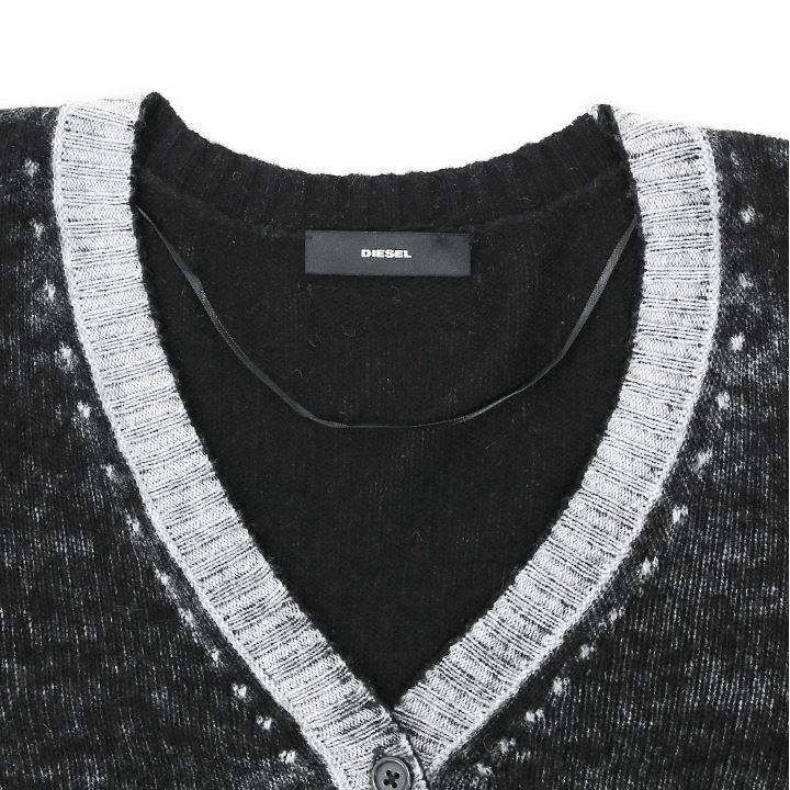 DIESEL（ディーゼル） ニットカーディガン レディース ウール混