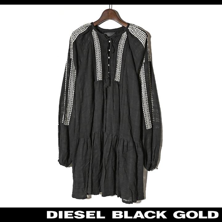 DIESEL BLACK GOLD ディーゼルブラックゴールド 長袖ワンピース