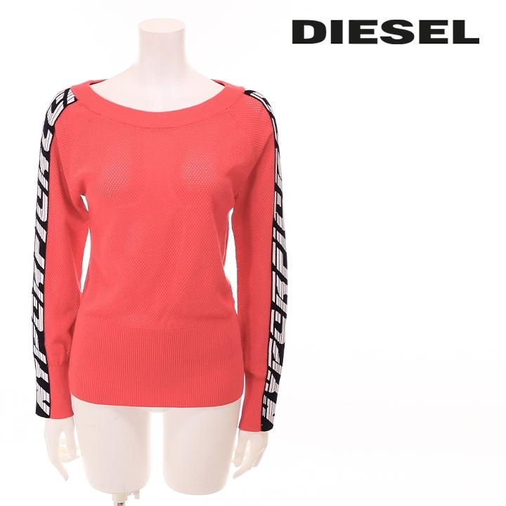 DIESEL ディーゼル メッシュニットセーター レディース サイド