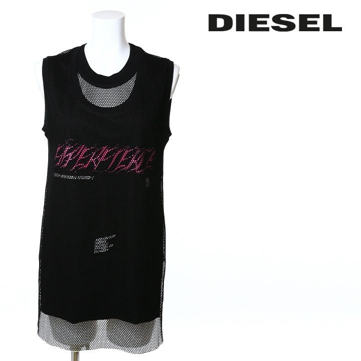 DIESEL（ディーゼル） ノースリーブカットソー タンクトップ 