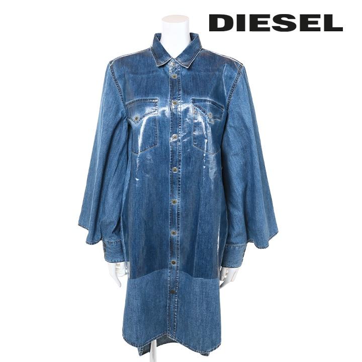 Dy  archive DIESELデニムワンピース DIESEL - 美品！ディーゼル デニムワンピ デニムワンピース つぎ