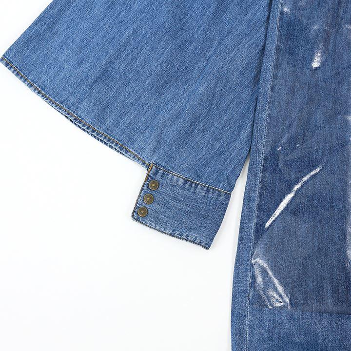 DIESEL ディーゼル デニムシャツワンピース レディース 前身頃