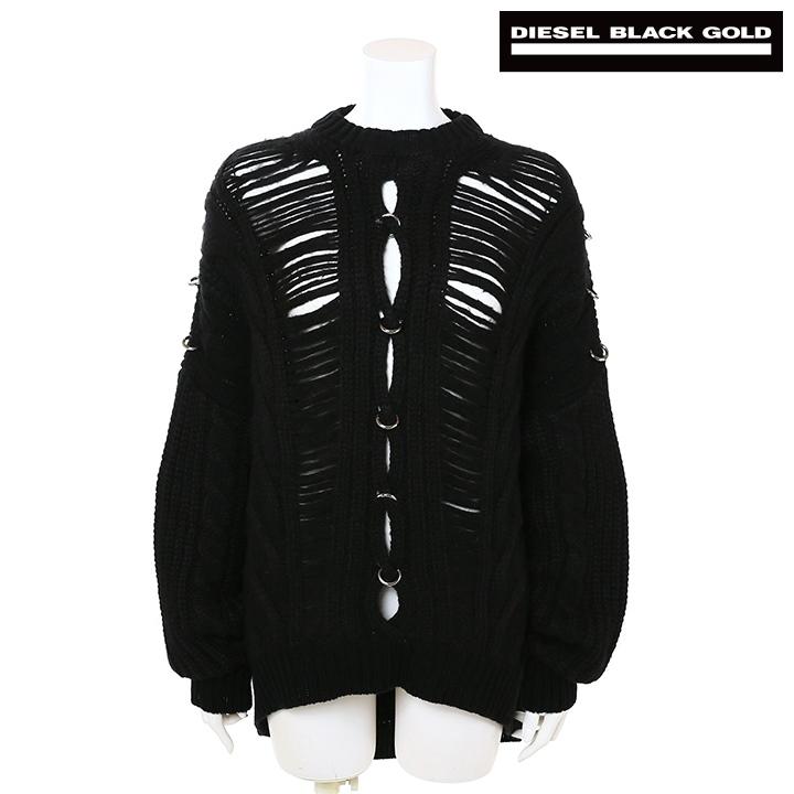 diesel ディーゼル ブラックゴールド ニット セーター 【公式通販】