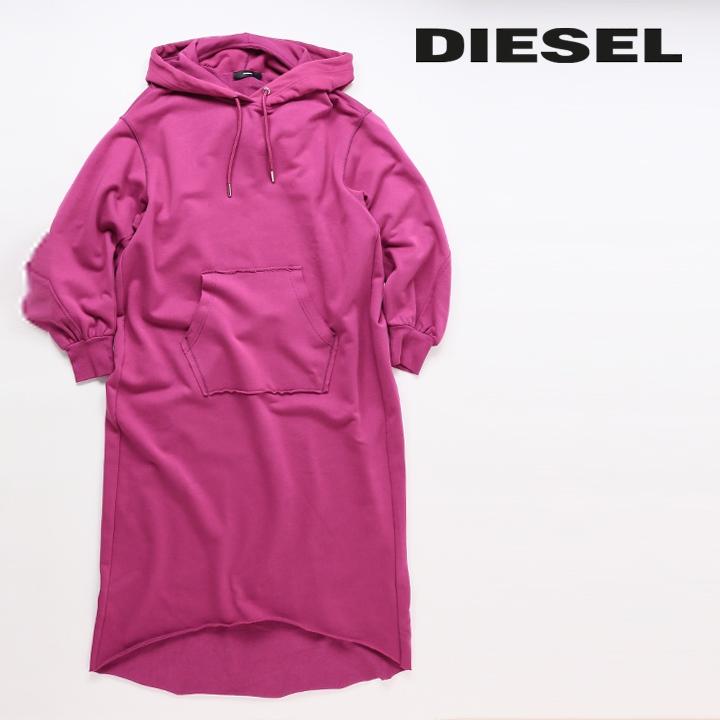 ディーゼル DIESEL フーディースウェットワンピース レディース バックネックオープン 背面ビッグロゴ 長袖 マキシ丈  D-ILSE-TWIST-COPY :die-l-t-d4-090:買っCiao!トゥット トゥット - 通販 - Yahoo!ショッピング
