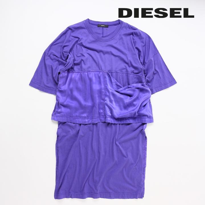 DIESEL（ディーゼル） DIESEL Tシャツワンピース レディース シルク 