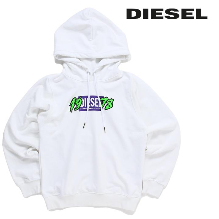 DIESEL（ディーゼル） スウェットパーカー レディース ロゴプリント