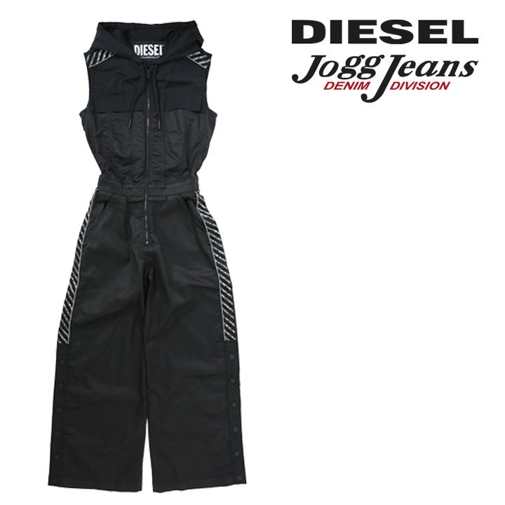 DIESEL レディース　ノースリーブ　デニム素材 DIESEL（ディーゼル） ノースリーブジャンプスーツ レディース 反射