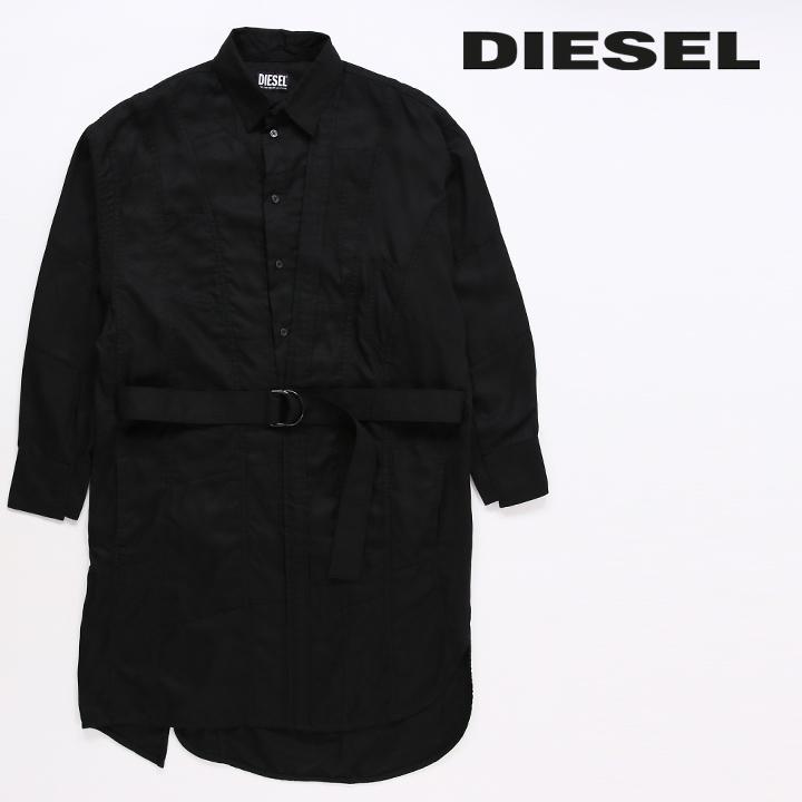 DIESEL（ディーゼル） 長袖シャツワンピース レディース 
