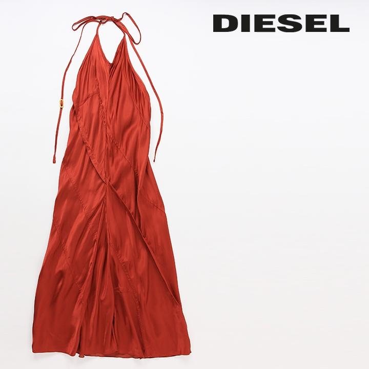 DIESEL ディーゼル ロングキャミソールワンピース ドレス レディース 