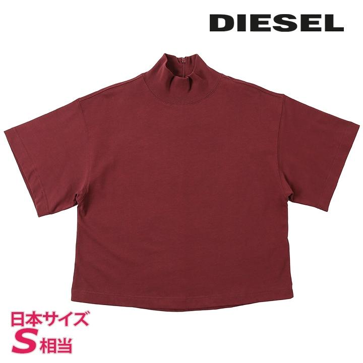 DIESEL ディーゼル 半袖カットソー サイズ:XS     レッド レディース / 240001170510 DIESEL（ディーゼル） 半袖Tシャツ カットソー レディース バック