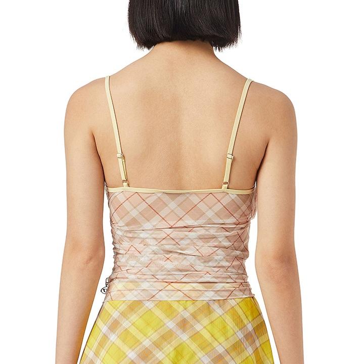 disel チェックキャミソール DIESEL ディーゼル チェック柄キャミソール レディース D