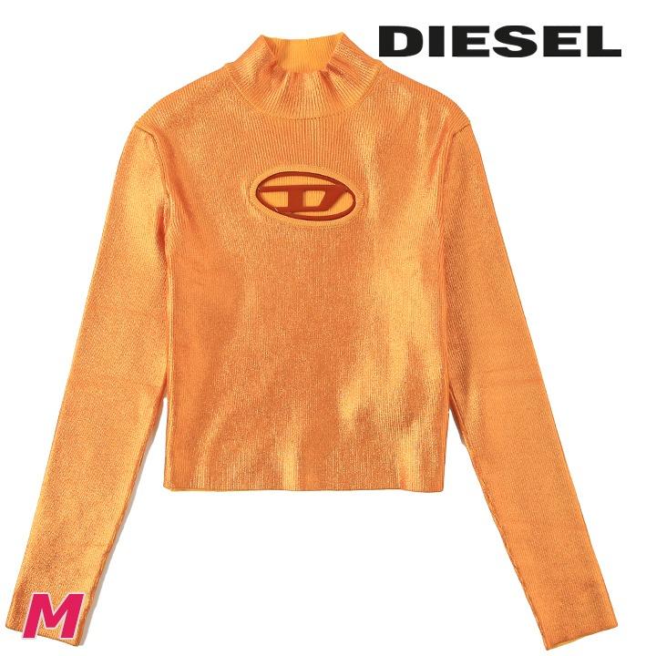 DIESEL（ディーゼル） 長袖ニットセーター レディース オーバルDロゴ