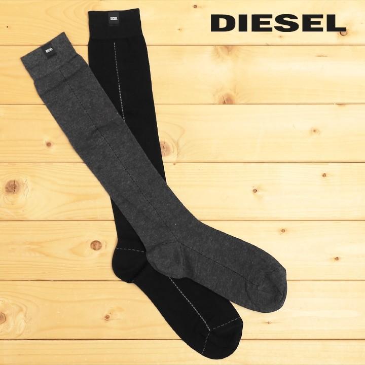 ディーゼル Diesel ハイソックス 靴下 メンズ ステッチラインプリント ロングソックス Skm Jod Die M A 84 400 買っciao トゥット トゥット 通販 Yahoo ショッピング