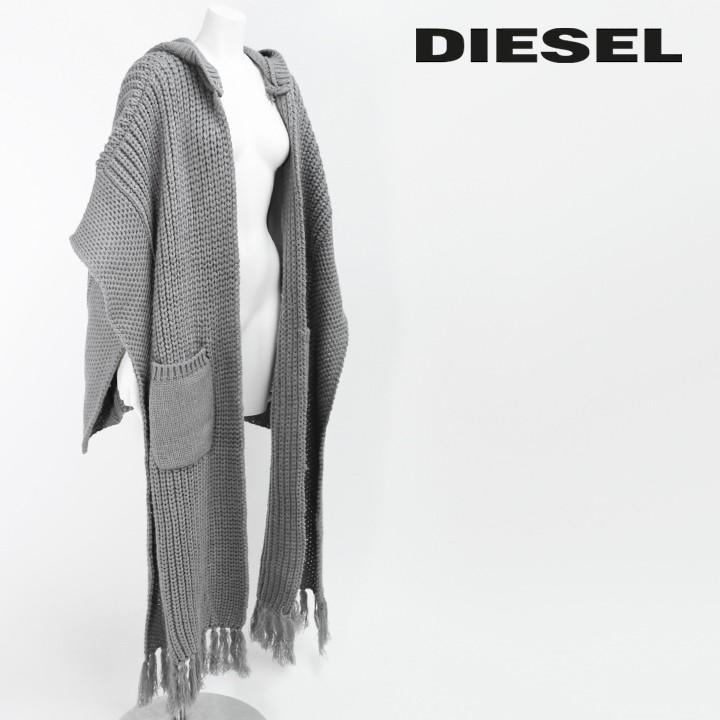 ディーゼル DIESEL ニットフードマフラー レディース ローゲージニット 