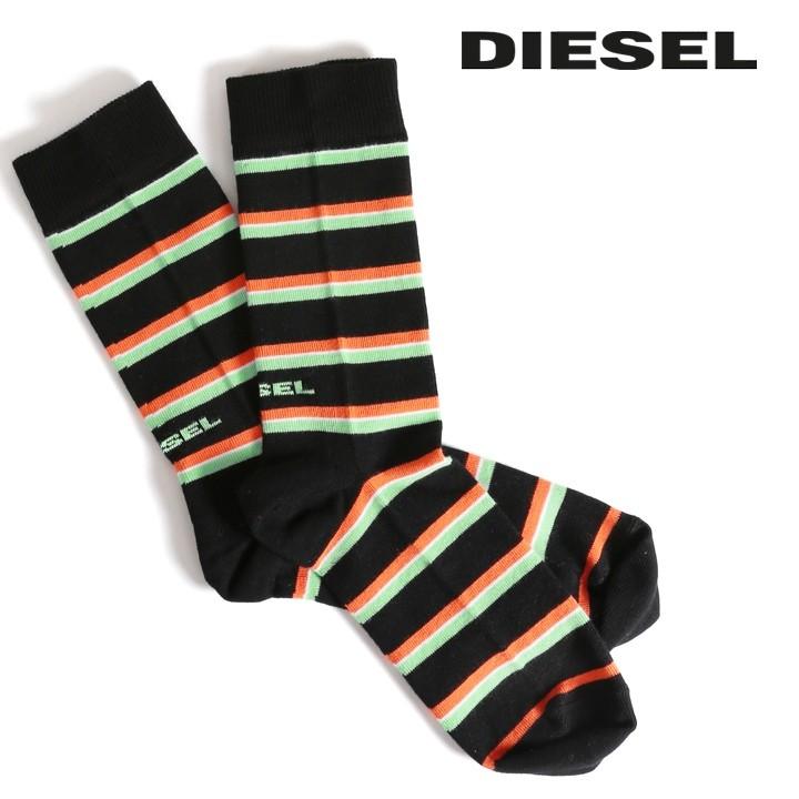 ディーゼル Diesel クルーソックス 靴下 メンズ ボーダー柄 ロゴ Skm Ray Die M A A1 023 買っciao トゥット トゥット 通販 Yahoo ショッピング