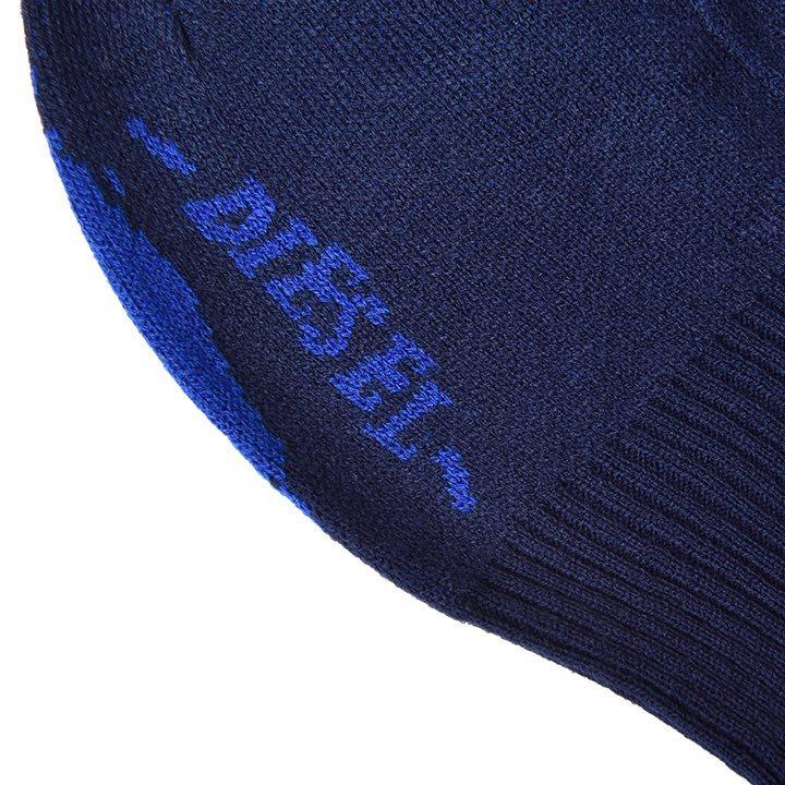 ディーゼル DIESEL ウール　ニット　ブレイブマン ロゴ DIESEL ディーゼル ニット帽 帽子 メンズ リブ切替 ブレイブマン