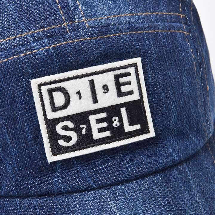 DIESEL ディーゼル ジェットキャップ 帽子 メンズ ダメージ加工