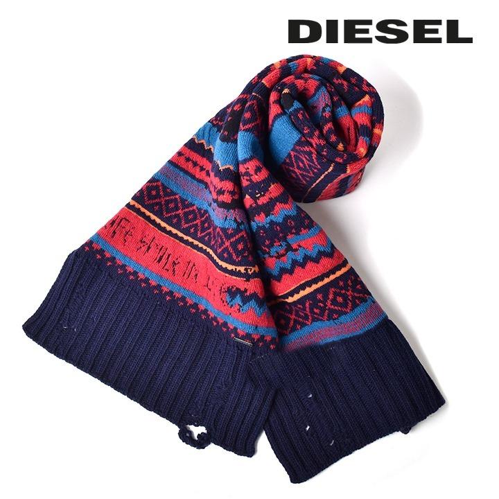 ディーゼル Diesel ニットマフラー メンズ レディース 男女兼用 ダメージ風アクセント ウール混 K Life Die M A A8 8 買っciao トゥット トゥット 通販 Yahoo ショッピング